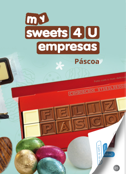 Catálogo Sugestões mySweets4U Páscoa